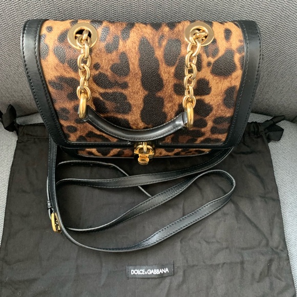 Dolce and Gabbana leopard handbag - Picture 2 of 8